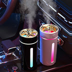 Auto-Luftbefeuchter, Aromatherapie-Diffusor, Atmosphärenlicht