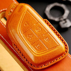 Étui de clé en cuir Cadillac - Protection haut de gamme pour tous les modèles