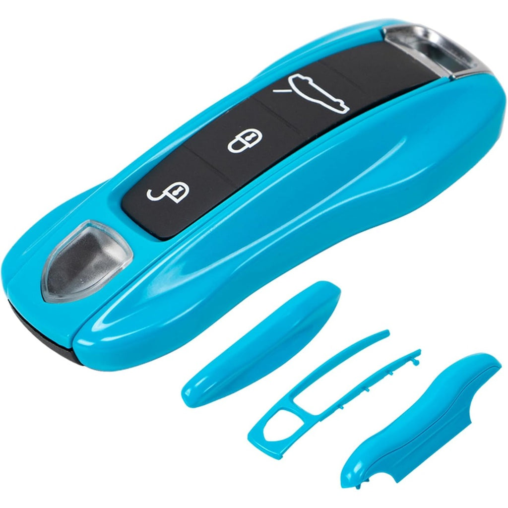 Porsche Schlüsselgehäuse-Ersatz, 3-teilig, lackierte Schlüsselabdeckung 