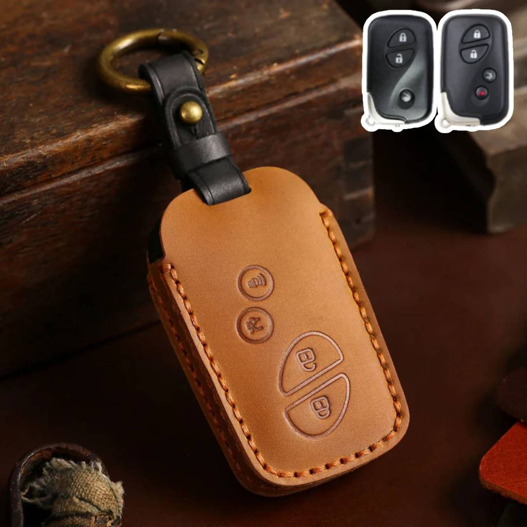 Lexus Rx270 Es240 Lx570 Leather Car Key Cover 3 Button
