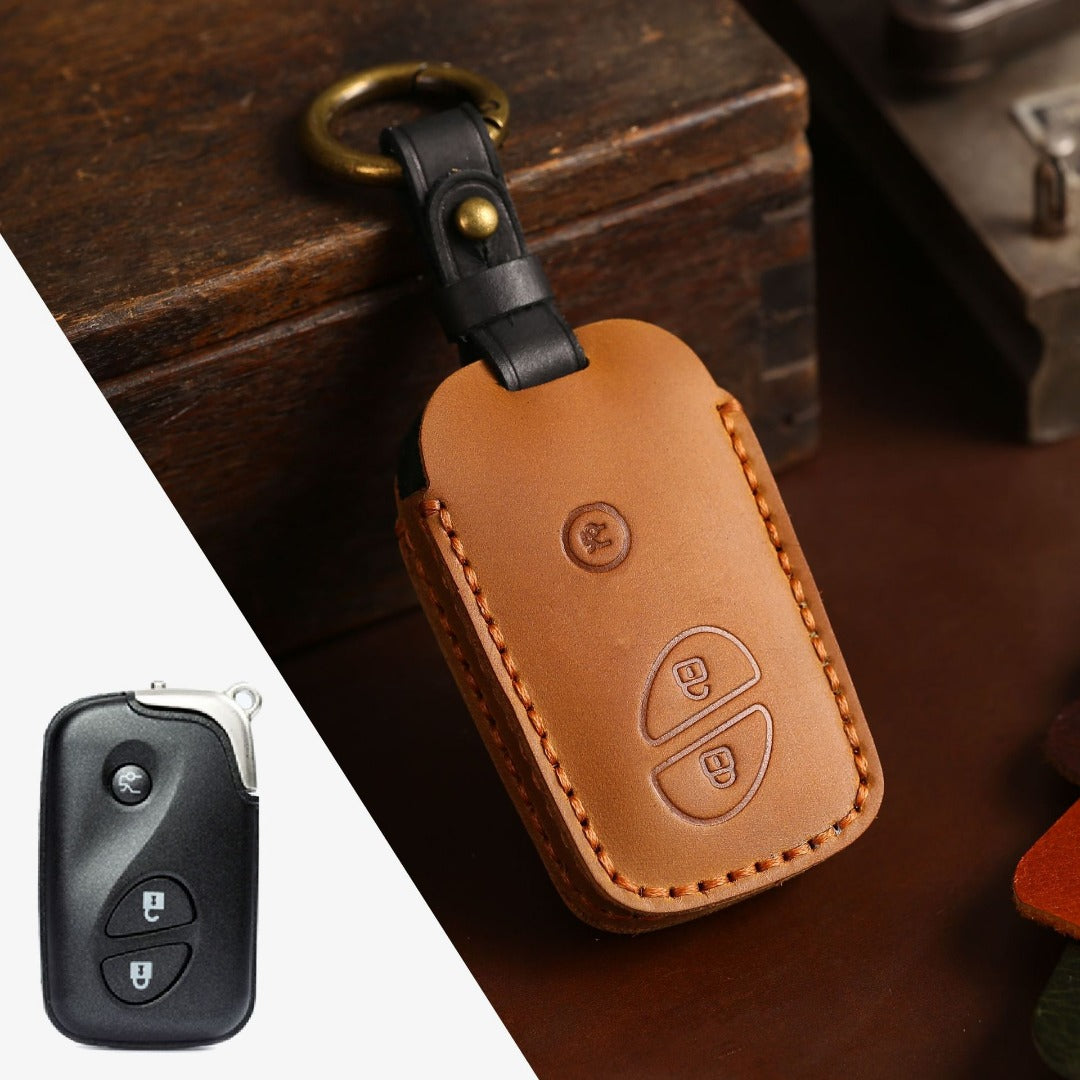 Luxury Lexus Key Fob Case - Handmade Genuine Leather Protector Cover |Fits All Models