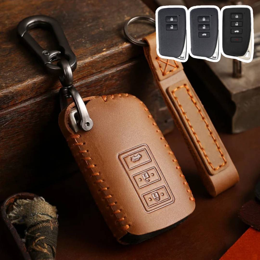 Lexus Leather Car Key Cover 2,3,4 Button