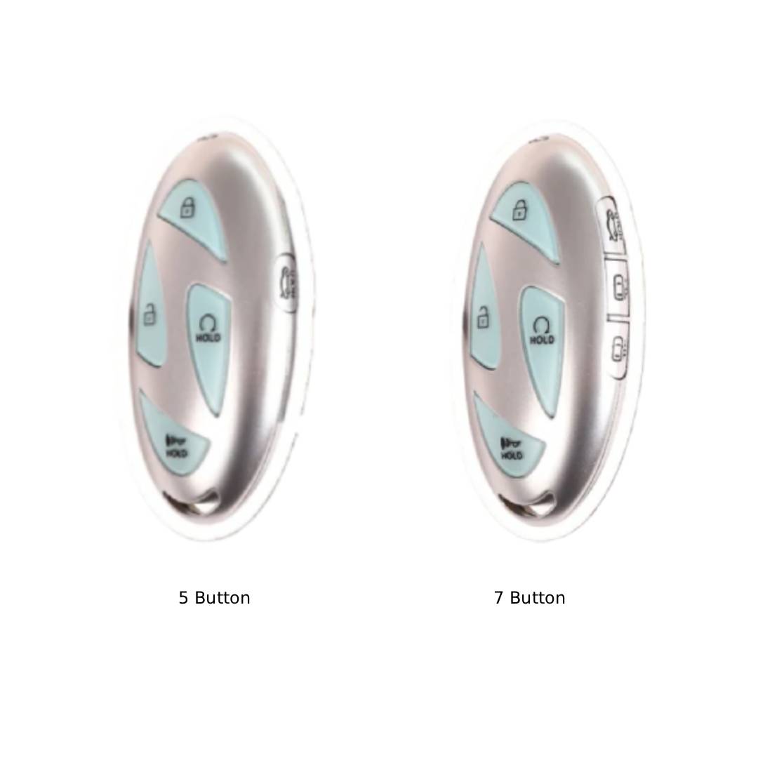 Hyundai Autoschlüsselhülle aus Leder mit 5 und 7 Tasten