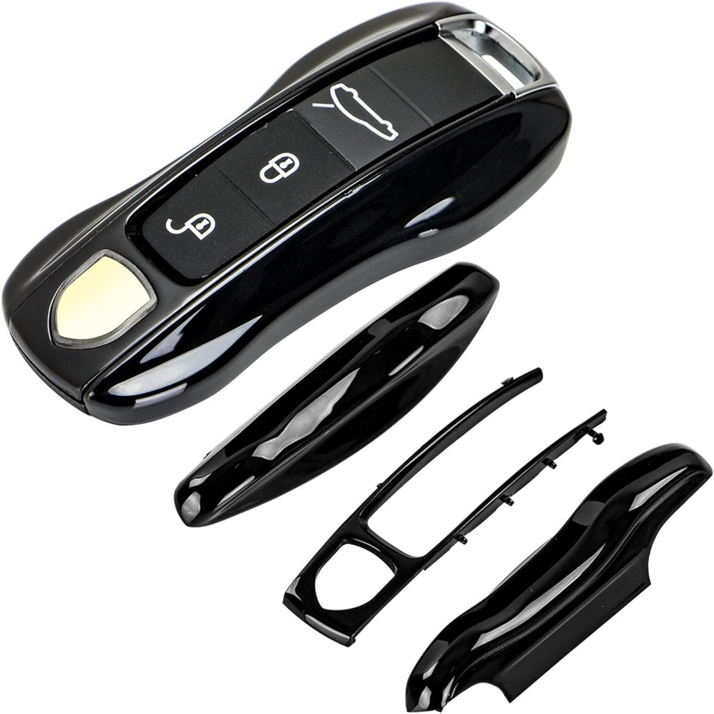 Porsche Schlüsselgehäuse-Ersatz, 3-teilig, lackierte Schlüsselabdeckung 