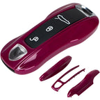 Porsche Schlüsselgehäuse-Ersatz, 3-teilig, lackierte Schlüsselabdeckung 