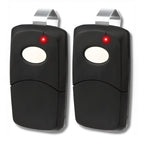 Carsine Multicode Linear 308911, 10 dip Switch Gate Opener Remote 300MHz, Multi Code Garage Door Opener Remote, Garage Clicker Replacement Black / 2 PCS