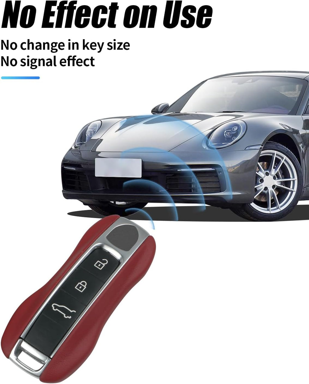 Porsche  Leather Key Fob Cover