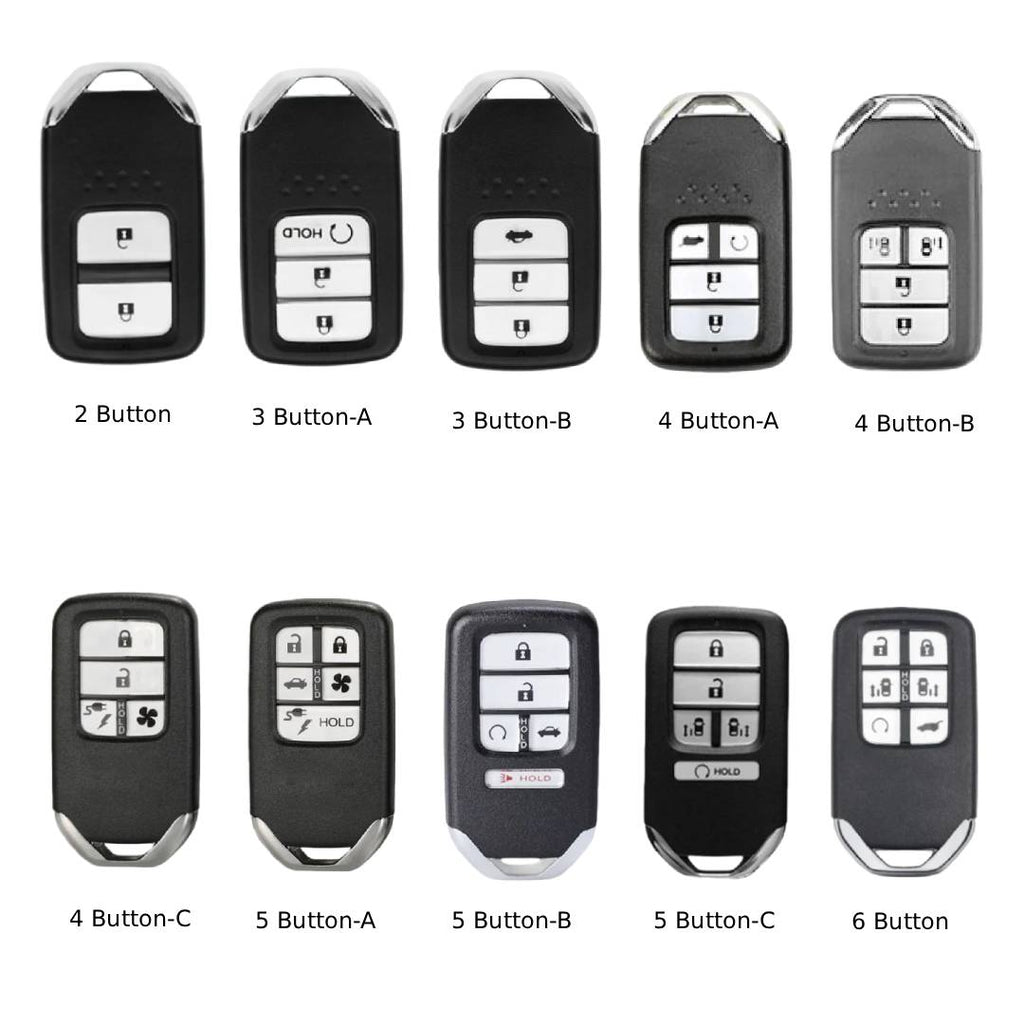 Honda CRV Lingpai XRV Civic Odyssey Elysion Accord Guandao Fit Leather Car Key Cover 2,3,4,5,6 Button