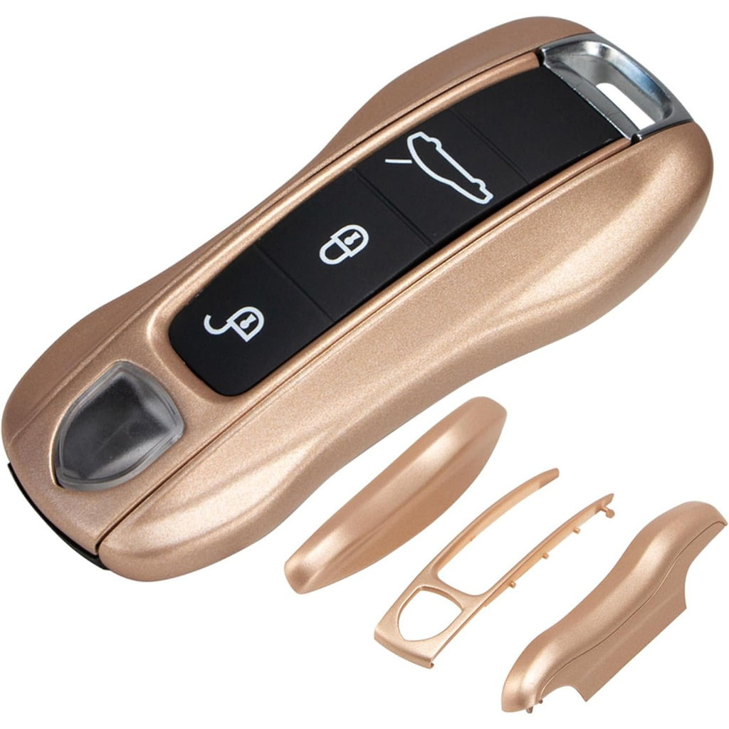 Porsche Schlüsselgehäuse-Ersatz, 3-teilig, lackierte Schlüsselabdeckung 