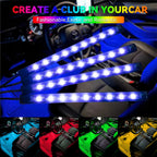 Neon Led Strip Car Interior Ambient Lights