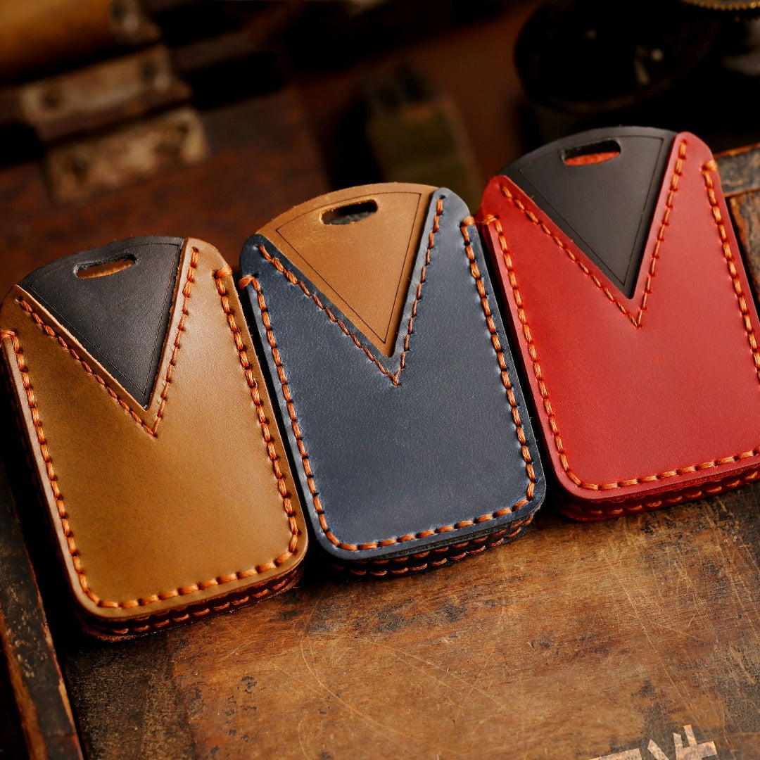 Étui pour clé de voiture en cuir Mazda Angkesaila CX Atez