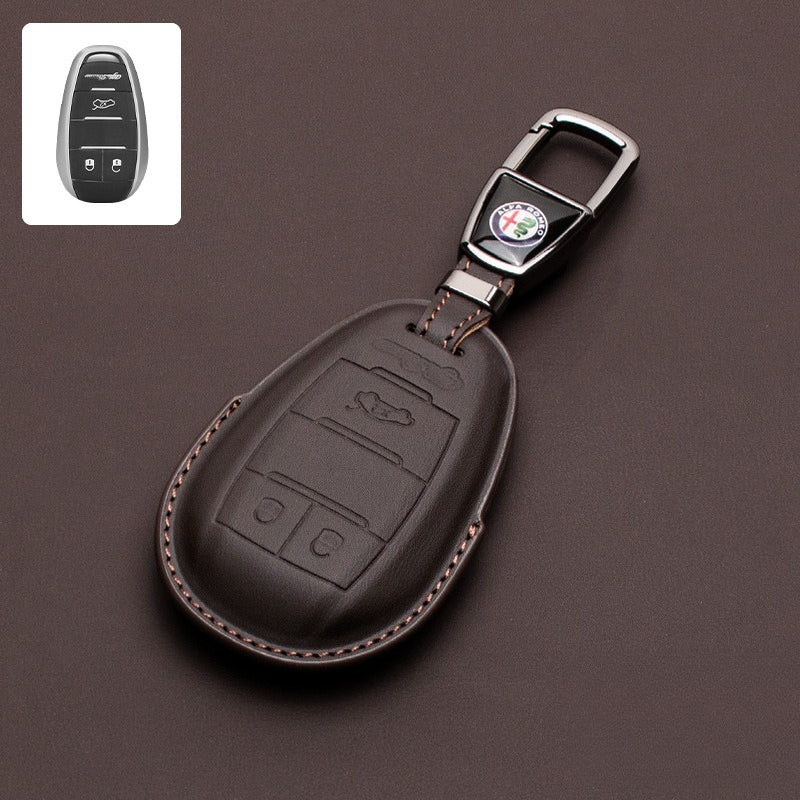Alfa Romeo Leather Car Key Case