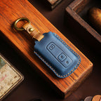 Carsine Toyota Crown Leather Car Key Cover 3 Button Black / 3 Button