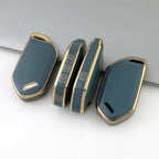 Carsine Kia Car Key Case Golden Edge Grey / Key case