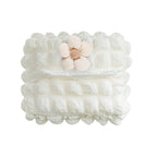 Carsine Puff Car Tissue Box beige flower