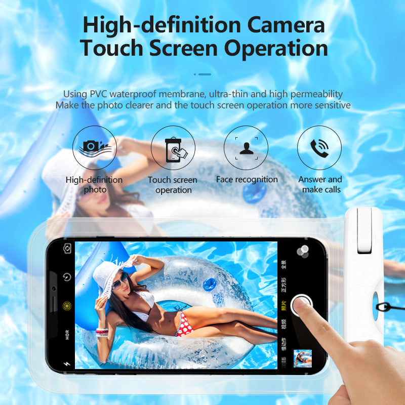 Carsine Universal Waterproof Phone Case Up to 8.3", IPX8