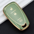 Carsine Chevrolet Holden Car Key Case Golden Edge Green / Key case