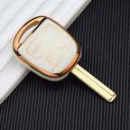 Carsine Toyota Car Key Case Golden Edge White / Key case