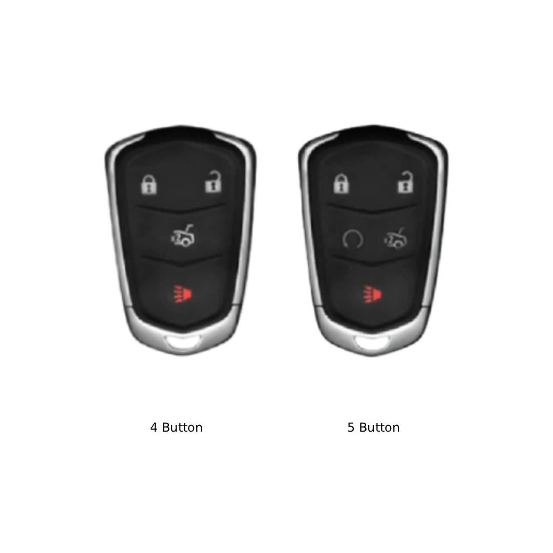 Cadillac ct4 ct5 ct6 xt4 xt5 xt6 atxl Leather Car Key Cover 4,5 Button