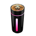 Auto-Luftbefeuchter, Aromatherapie-Diffusor, Atmosphärenlicht