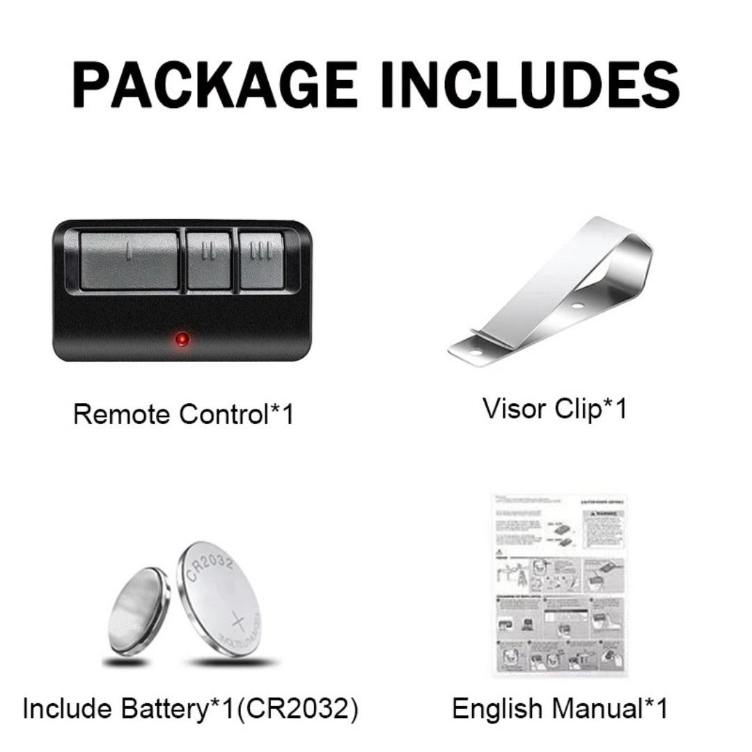 Carsine LiftMaster Chamberlain Craftsman Garage Door Opener Remote Replacement, 893LM 893Max 891LM 371LM 373LM 971LM 973LM, Extra Long-Range 3 PCS