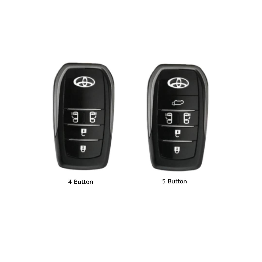 Toyota Leather Car Key Cover 4,5 Button
