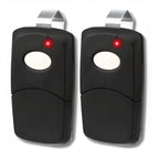 Carsine Multicode Linear 308911, 10 dip Switch Gate Opener Remote 300MHz, Multi Code Garage Door Opener Remote, Garage Clicker Replacement Black / 2 PCS